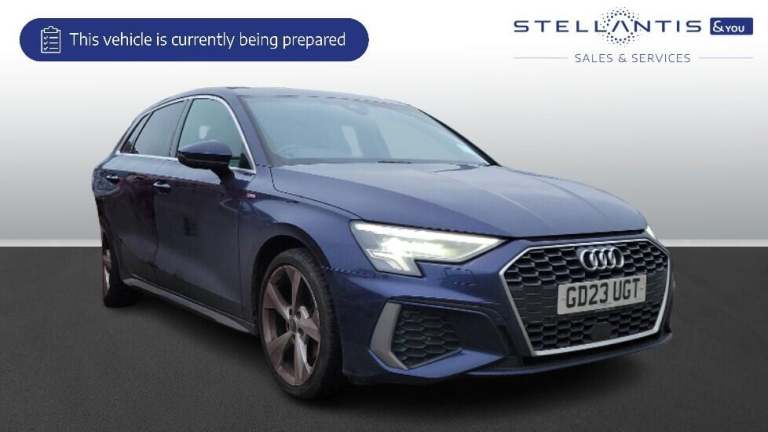 2023 Audi A3 1.5 TFSI 35 S line Sportback 5dr Petrol S Tronic Euro 6 (s/s) (150 ps) Hatchback Pet...