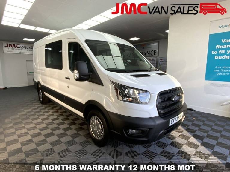 2023 73 FORD TRANSIT 2.0 350 ECOBLUE TREND CREW VAN DOUBLE CAB 6DR DIESEL MANUAL