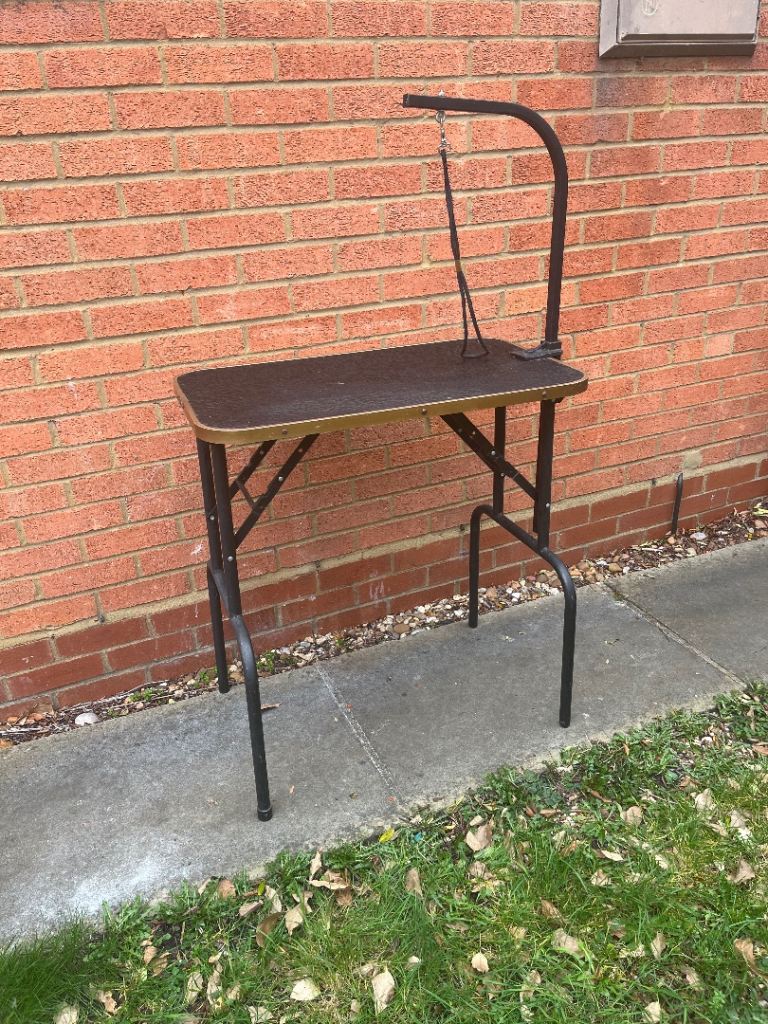 30” heavy duty folding dog grooming tab