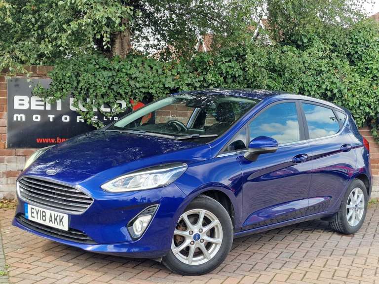 2018 Ford Fiesta 1.1 Zetec 5dr HATCHBACK Petrol Manual