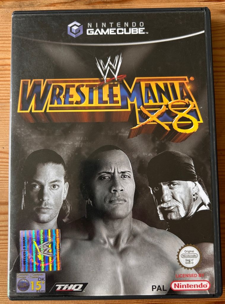 Nintendo GameCube WWE WrestleMania X8 PAL Game – Complete