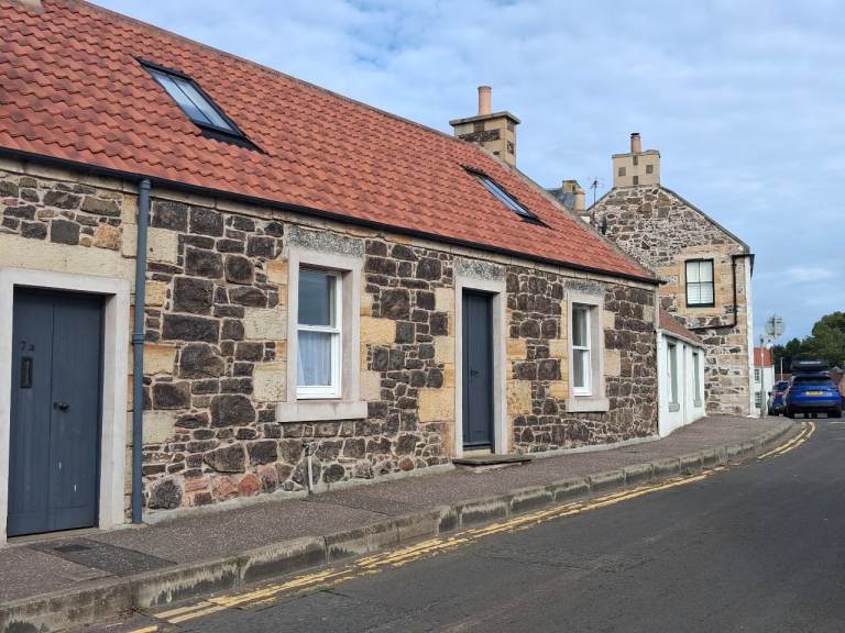 Two bedroom unfurnished period cottage to rent near St Andrews, Fife
