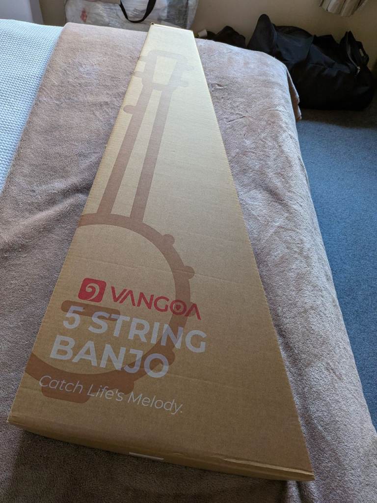 Brand New Five String Vangoa Banjo