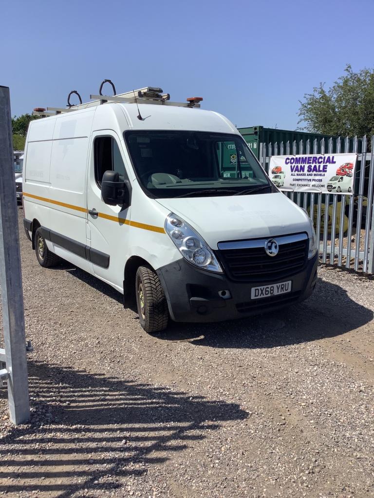 2018 Vauxhall Movano 2.3 CDTI L2 H2 Van 130ps night heater 240v power ideal camper conversion PAN...