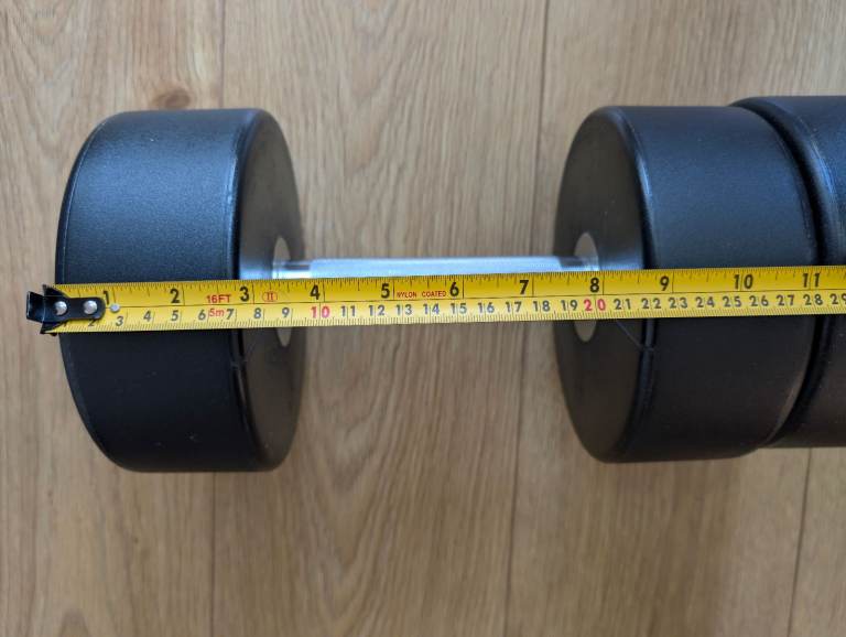 Dumbbells - pair of 20kg and pair of 28kg