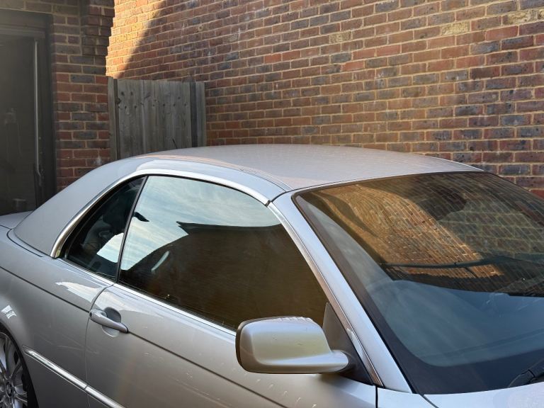 BMW E46 Hardtop - Titan Silver - with stand