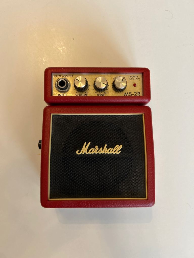 Marshall MS-2R Micro Amp Red