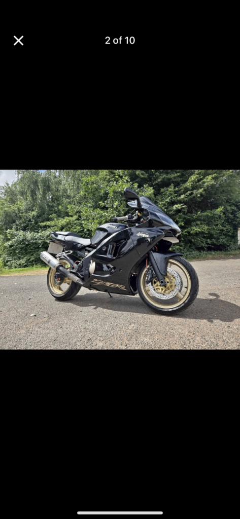 Kawasaki, Ninja ZX 6, 2002, 599 (cc)