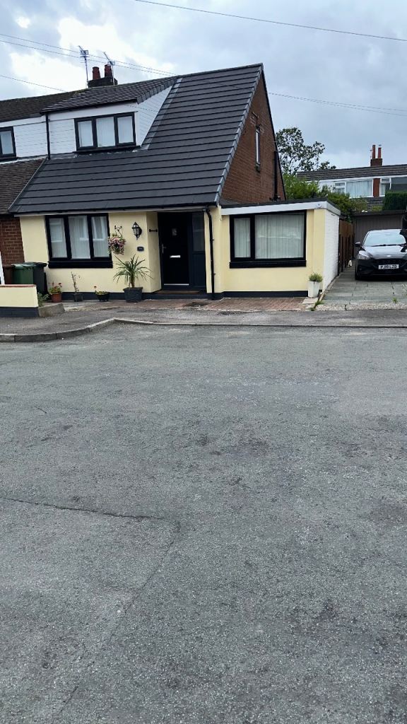3 bedroomed semi detached dorma bungalow Standish 