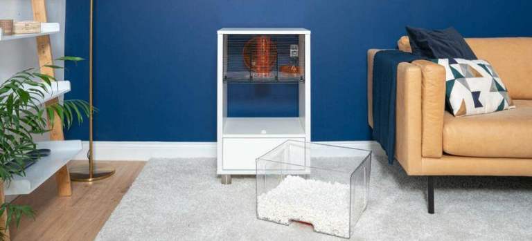 Omlet Qute bedding tray NEW hamster cage