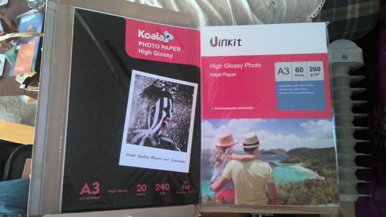 Koala & Uinkit A3 High Glossy Photo Paper - New