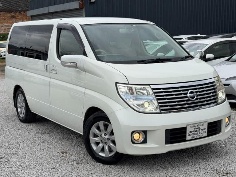 2010 Nissan Elgrand (10) E51 2/4WD 3.5L Petrol Automatic MPV 8 Seater Apple CarPlay Seat Cover  M...