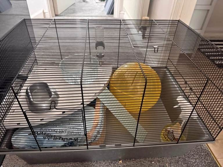 Hamester cage and accessories 