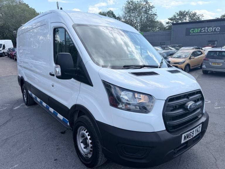 2020 Ford Transit White 2.0 350 EcoBlue panel van, 127,190 miles, Euro 6, ULEZ compliant, 6-s Pan...