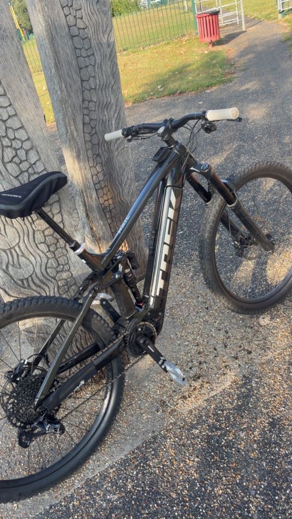 Trek Electric Mountain Bike – Black, As Good As New