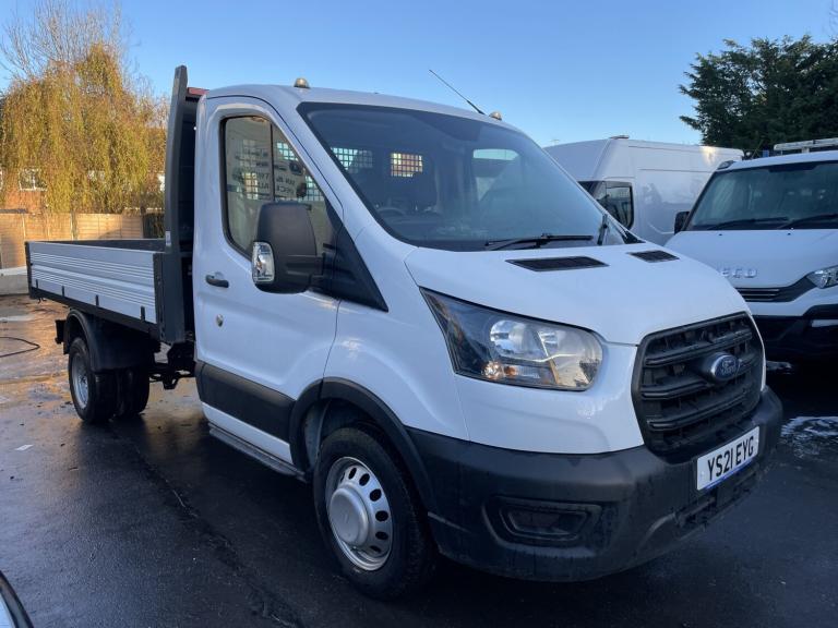 FORD TRANSIT 2.0 TDCI T350 ECOBLUE LEADER SINGLE CAB TIPPER EURO 6 2021