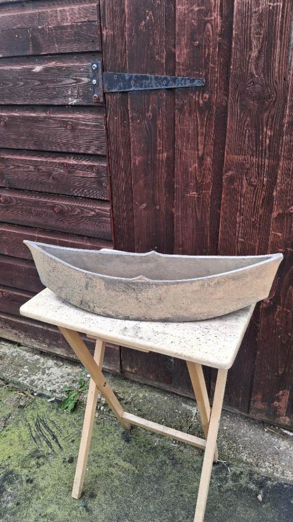 Canoe Shaped Planter 