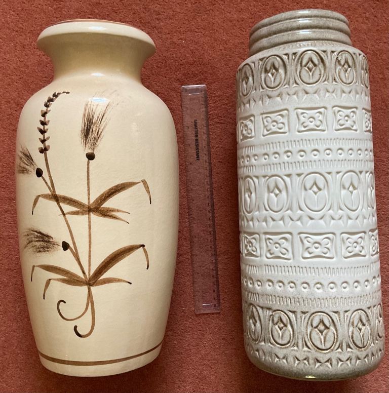 Scheurich Keramik West German Vases (Pair)