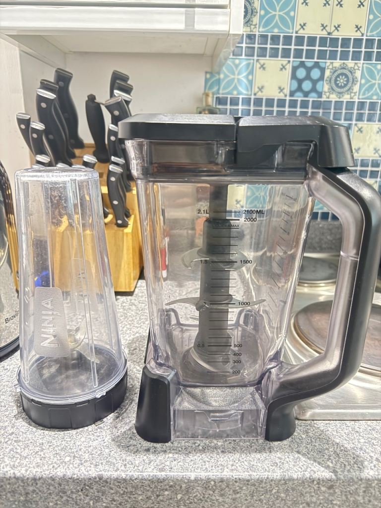 Ninja Blender Replacement Pitcher Jug 2.1L + Single Serve Cup – Genuine Ninja Parts