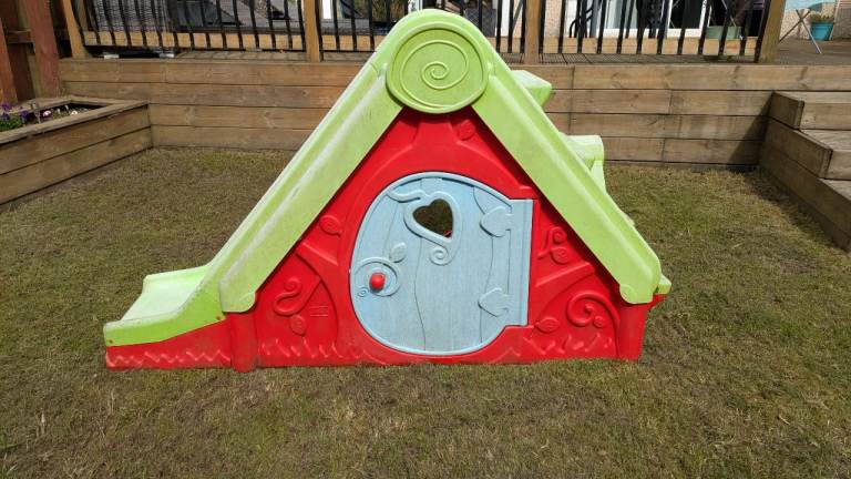 Chad Valley Funtivity Playhouse - kids playhouse with slide