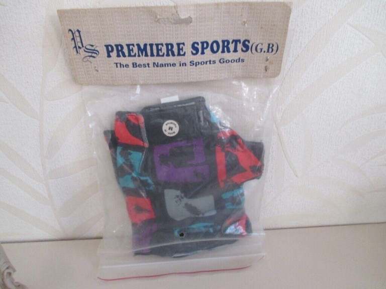 PREMIER SPORTS MULTI COLOURED CYCLING GLOVES
