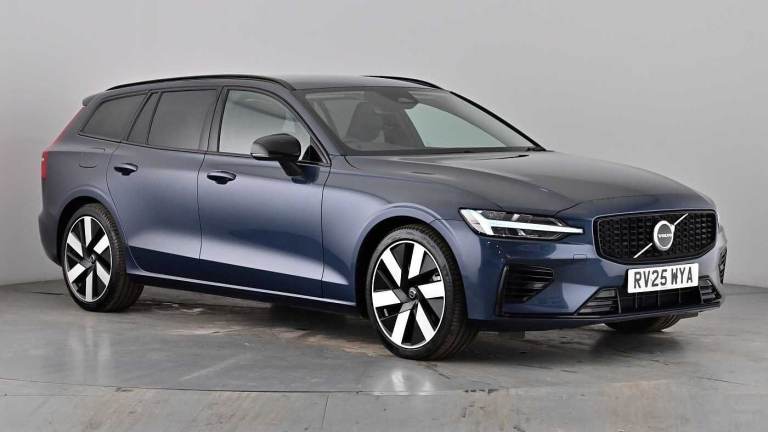 2025 Volvo V60 Plus Dark T6 AWD Plug-in hybrid 19' Alloys Dark Tints Estate Petrol Parallel PHEV ...