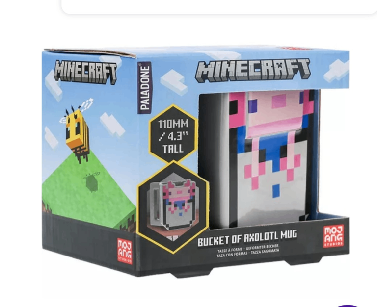 Minecraft Axolotl Mug 