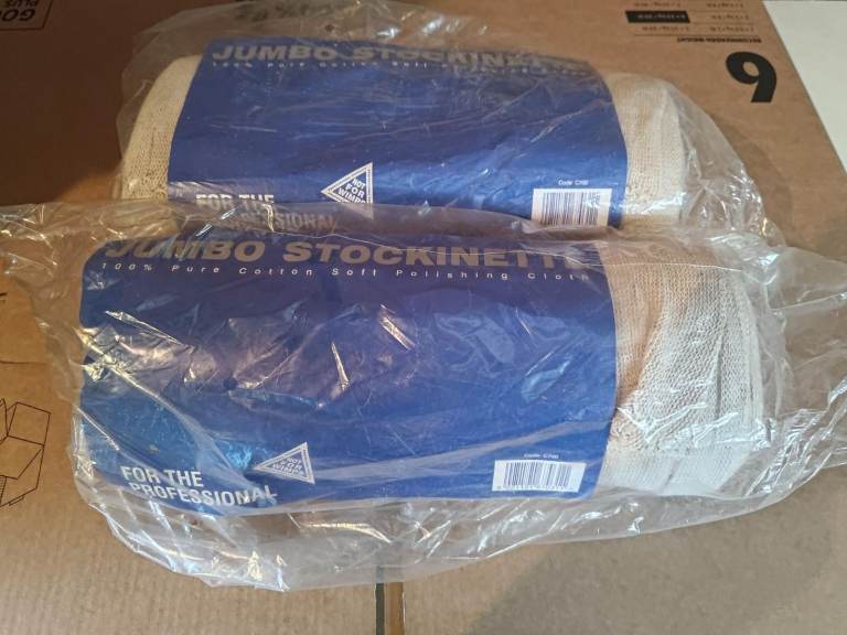 Jumbo stockinette 100% pure cotton polishing cloth