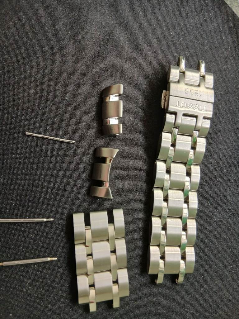 Tissot 1853 spare parts for stainless steel watch strap