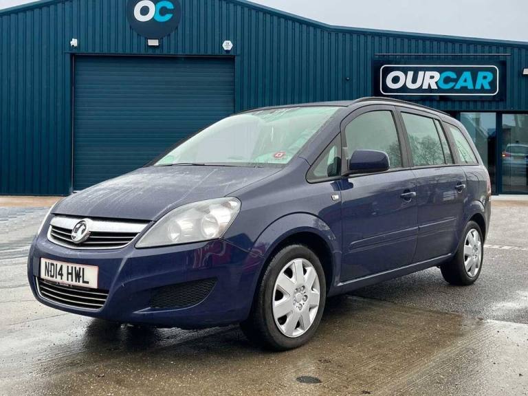 2014 Vauxhall Zafira 1.8 16V Exclusiv MPV 5dr Petrol Manual Euro 5 (120 ps) MPV Petrol Manual