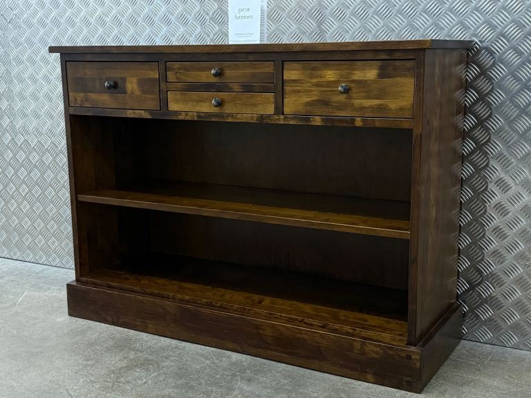 Laura Ashley Garrat console table chestnut finsh 