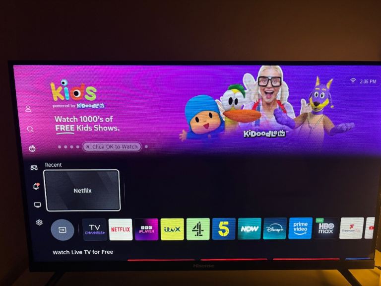 Hisense 32 Inch 32A4BGTUK Smart HD Ready HDR LED Freeview TV