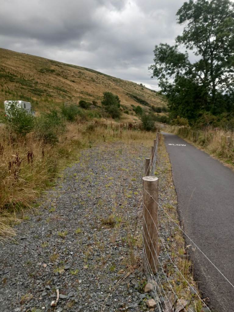 Land for rent between Peebles and Eddleston on the 703 Pond on the land
