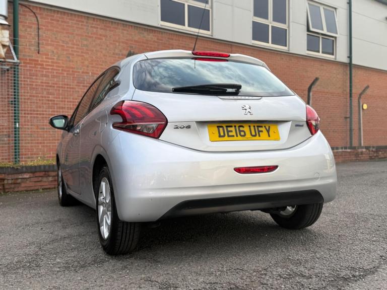 2016 Peugeot 208 1.2 PureTech 82 Active 3dr HATCHBACK PETROL Manual