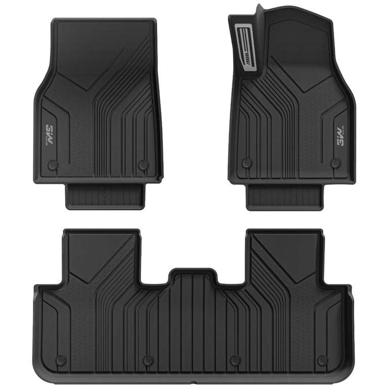 [New] 3W 3Pcs - All Weather Auto Mats For Tesla Model Y Juniper/Premium/Performance 2025-2026 RHD