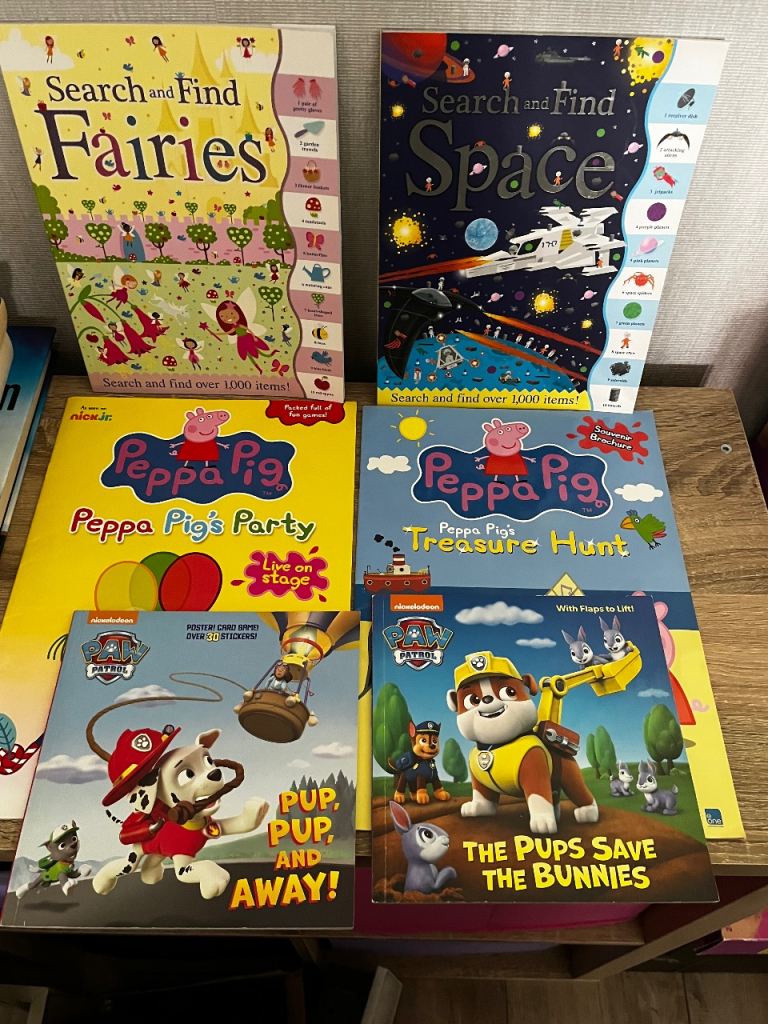 Children’s books /magazines x 6