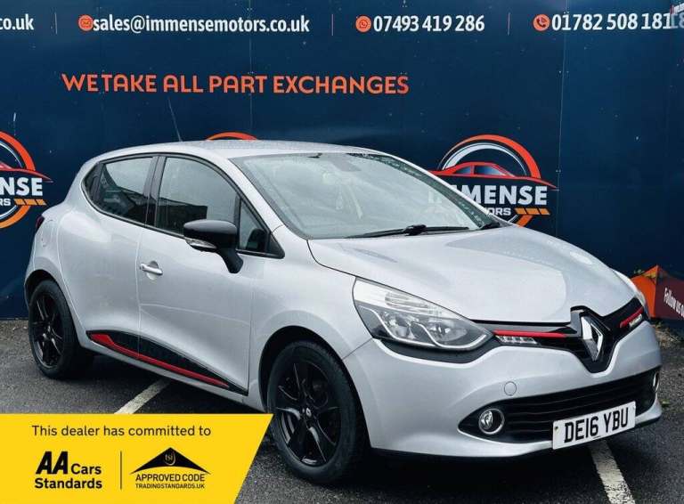 2016 Renault Clio 1.2 16V Dynamique Nav 5dr HATCHBACK PETROL Manual