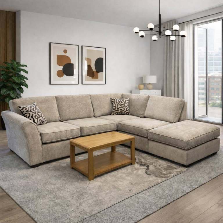 📞 Signature Brand New DYLAN Corner & 3+2 Seater Sofa Real Material  35% OFF Booking Now COD
