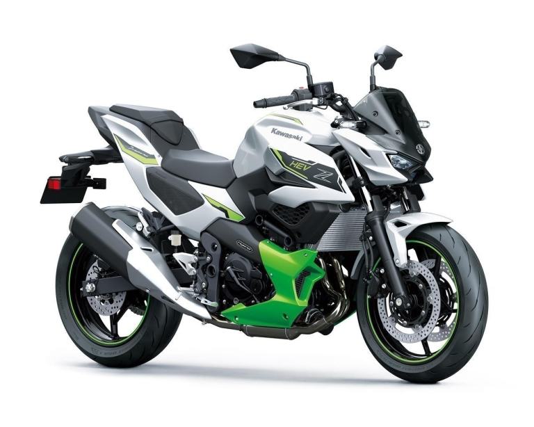 New Kawasaki Motorcycle Z 7 Hybrid Silver Automatic 