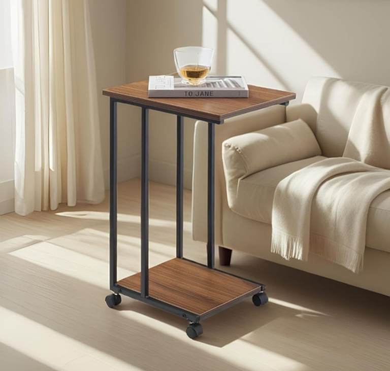 C-shape end/side table 
