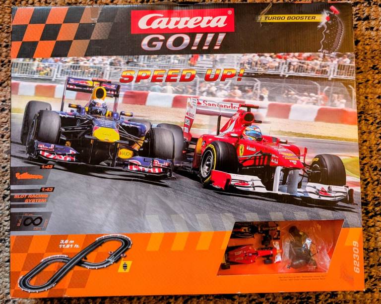 Carrera go - speed up slot car racing.