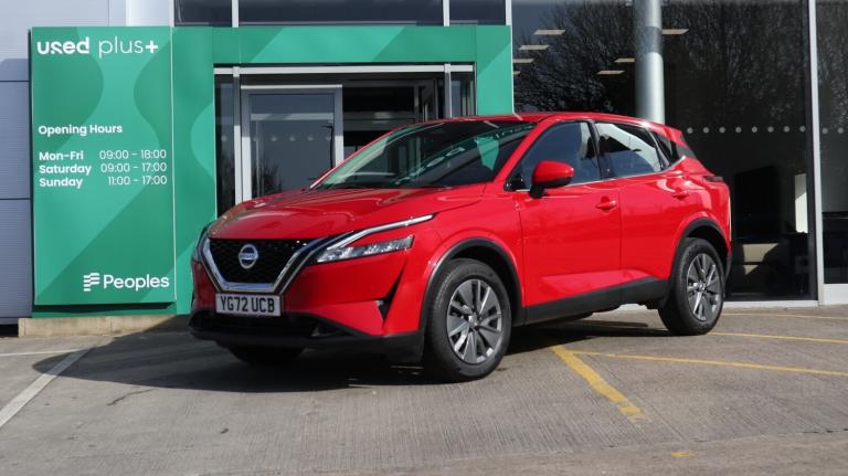 2022 Nissan Qashqai 1.3 DiG-T MH Visia 5dr Hatchback Petrol Manual