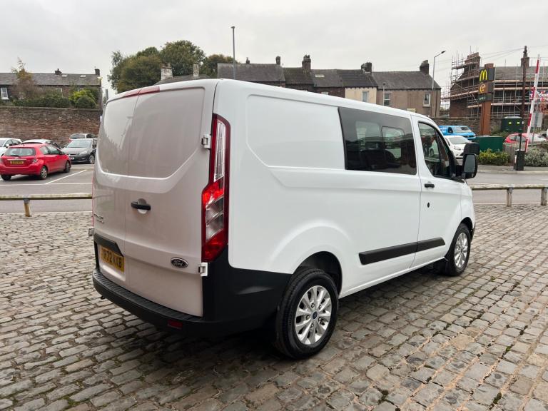 2022 Ford Transit Custom 2.0 EcoBlue 105ps Low Roof D/Cab Leader Van Crew Van Diesel Manual