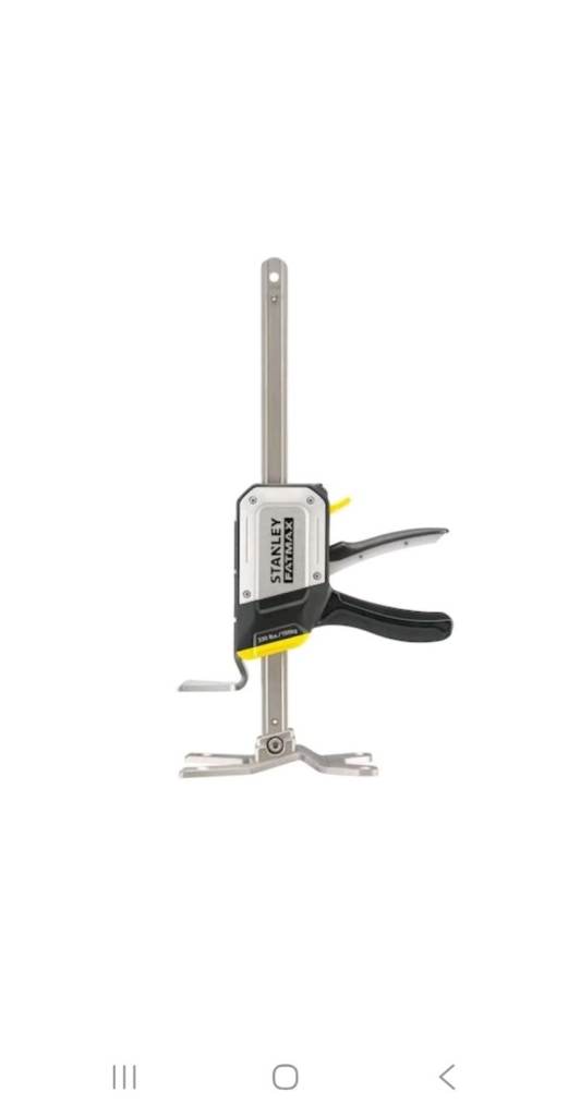 Stanley FatMax Tradelift 150kg Board,Door,Sheet Lifting Metal Lift Clamp
