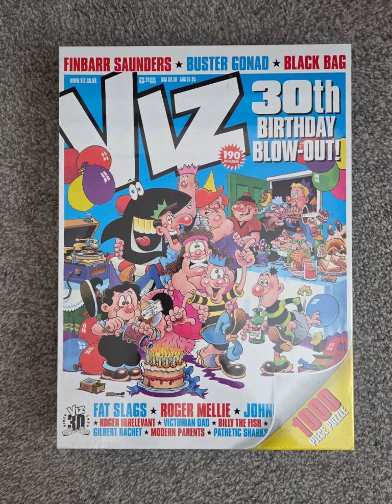 JIGSAW Brand New 1000 Piece Jigsaw Viz Comic