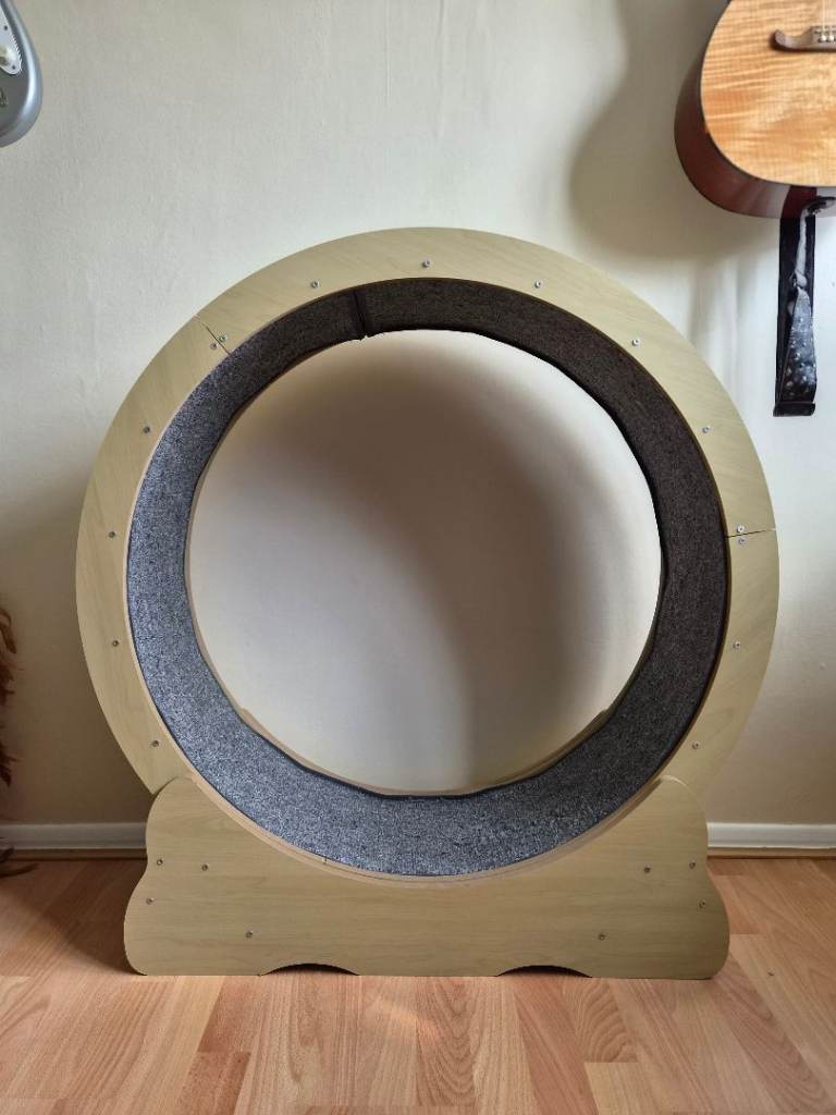 VEVOR Cat Excercise Wheel, Large (35.8 inch) Cat Treadmill Wheel for Indoor Cats