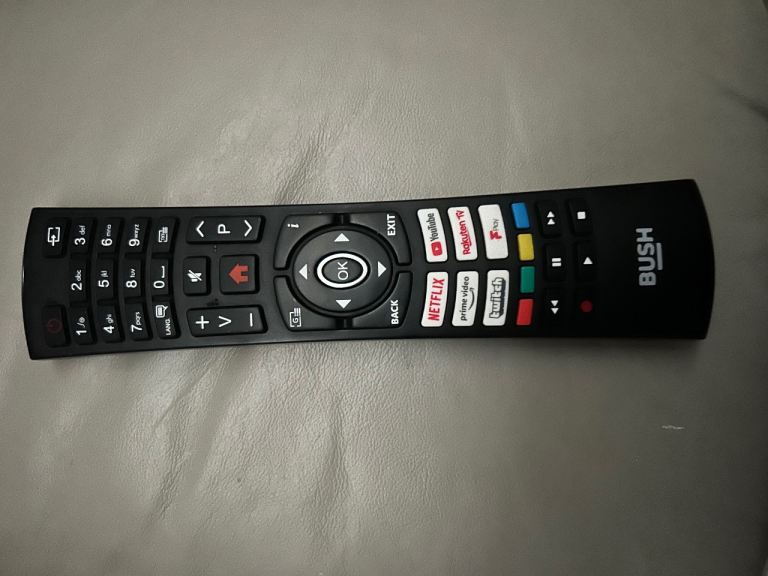 58” Bush TV Remote Control – Good Condition