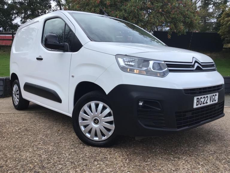 2022 Citroen Berlingo 1.5 BlueHDi 1000Kg Enterprise Pro 100ps [6 Speed] PANEL VAN Diesel Manual