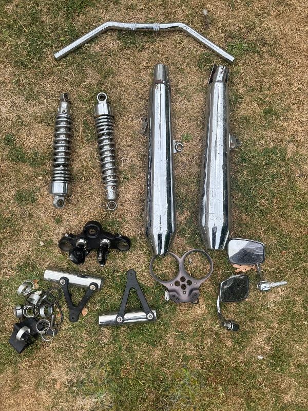 2009 Triumph Thruxton original parts