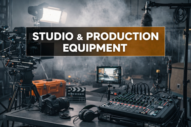 Production Equipment for Film, TV & Content Creation | Cameras, Lighting, Audio